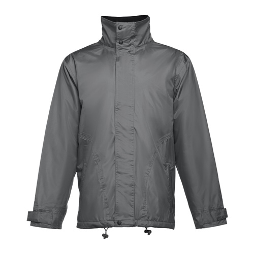 gray THC LIUBLIANA. Parka unisex acolchada