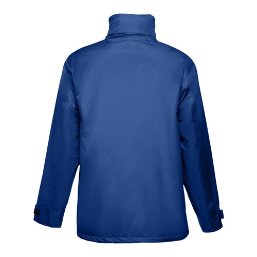 azul royal THC LIUBLIANA. Parka unisex acolchada