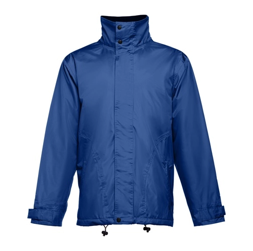 azul royal THC LIUBLIANA. Parka unisex acolchada