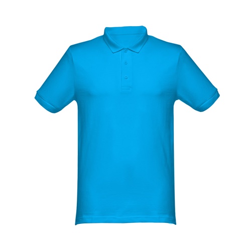 azul aqua THC MONACO. Polo de hombre