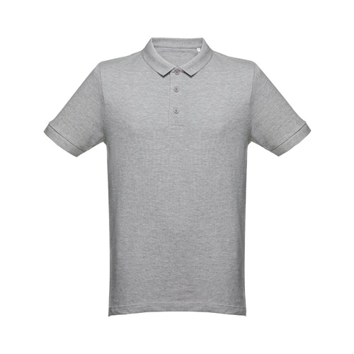 gris claro matizado THC MONACO. Polo de hombre