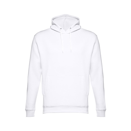 white THC PHOENIX WH. Sudadera unisex, con capucha
