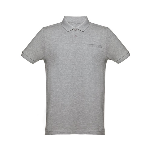 gris claro matizado THC DHAKA. Polo de hombre