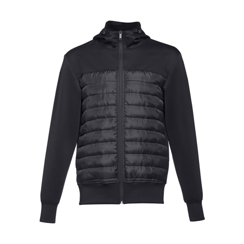 black THC SKOPJE. Chaqueta para hombre, con capucha