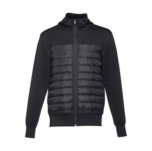 black THC SKOPJE. Chaqueta para hombre, con capucha