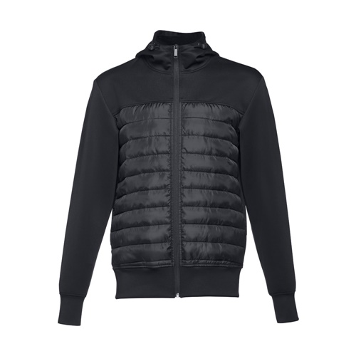 black THC SKOPJE. Chaqueta para hombre, con capucha