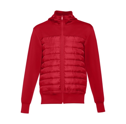 red THC SKOPJE. Chaqueta para hombre, con capucha