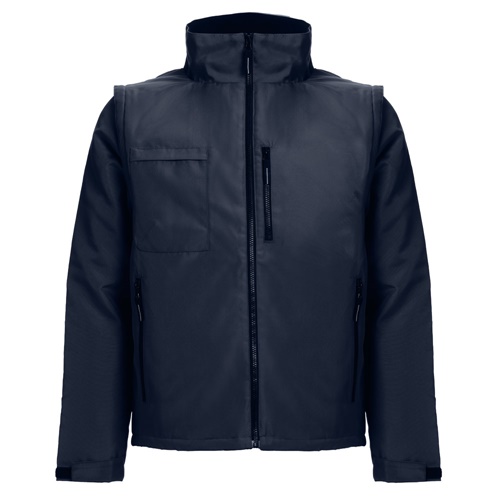 azul marino THC ASTANA. Chaqueta unisex