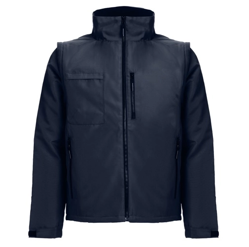 azul marino THC ASTANA. Chaqueta unisex