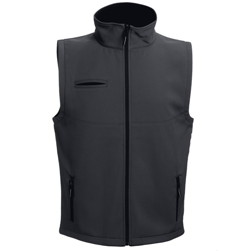 black THC BAKU. Chaleco de softshell unisex