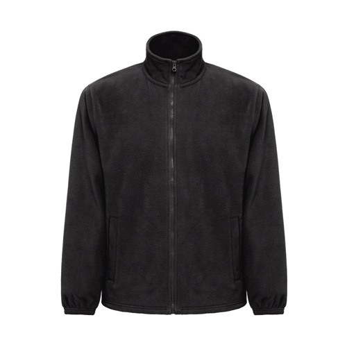 black THC GAMA. Chaqueta polar unisex con cremallera