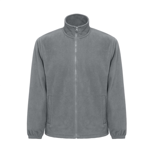 gray THC GAMA. Chaqueta polar unisex con cremallera