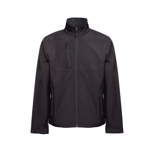 black THC EANES. Abrigo de softshell