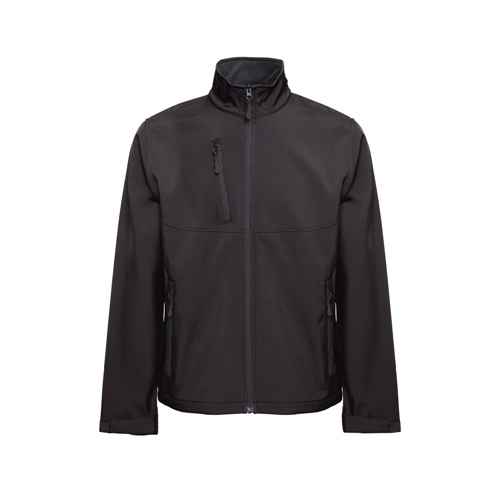 black THC EANES. Abrigo de softshell