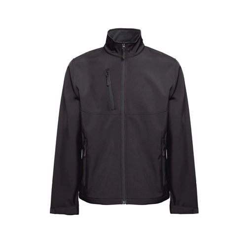 black THC EANES. Abrigo de softshell