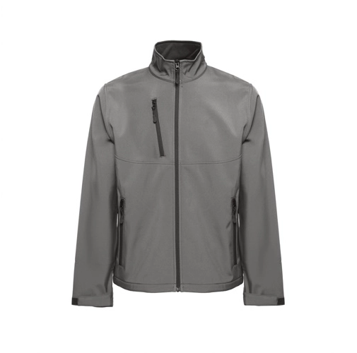 gray THC EANES. Abrigo de softshell