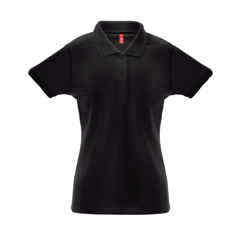 black THC BERLIN WOMEN. Polo de mujer