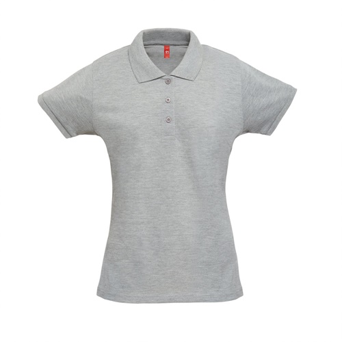 gris claro matizado THC BERLIN WOMEN. Polo de mujer