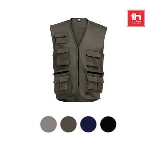THC PIXEL 3XL. Chaleco multibolsillos