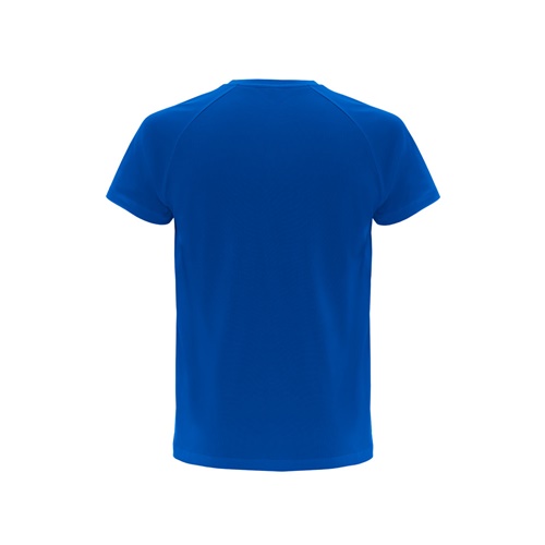 azul royal THC MOVE. Camiseta técnica de manga corta