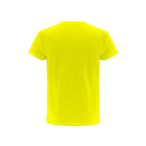 amarillo hexachrome THC MOVE. Camiseta técnica de manga corta