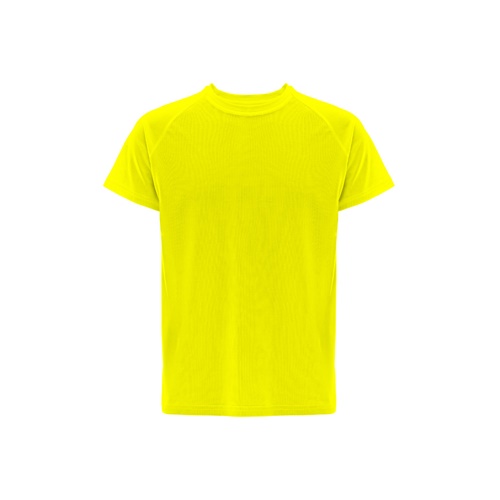 amarillo hexachrome THC MOVE. Camiseta técnica de manga corta