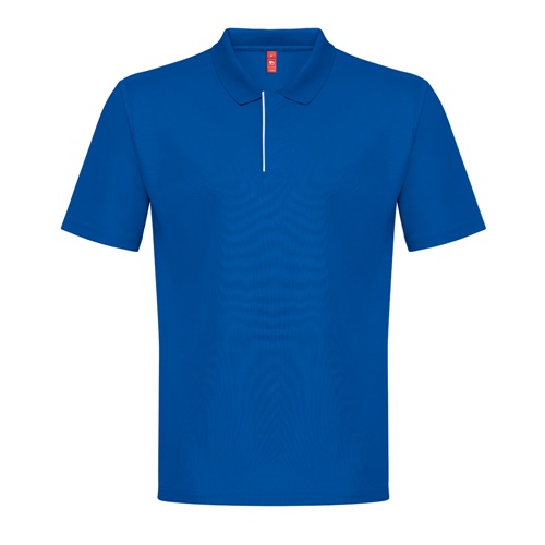 azul royal THC DYNAMIC. Polo técnico hombre