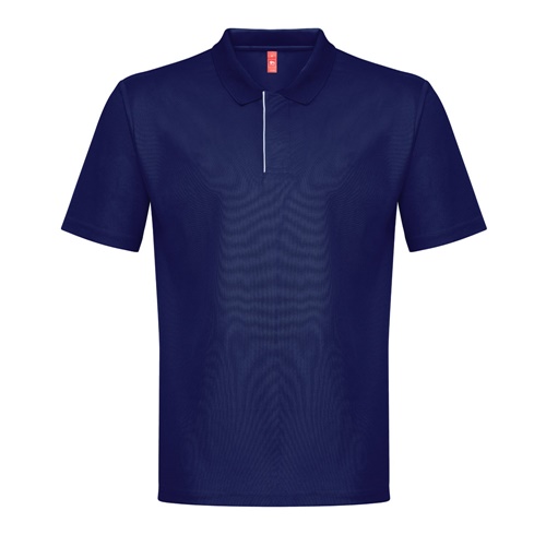 azul marino THC DYNAMIC. Polo técnico hombre