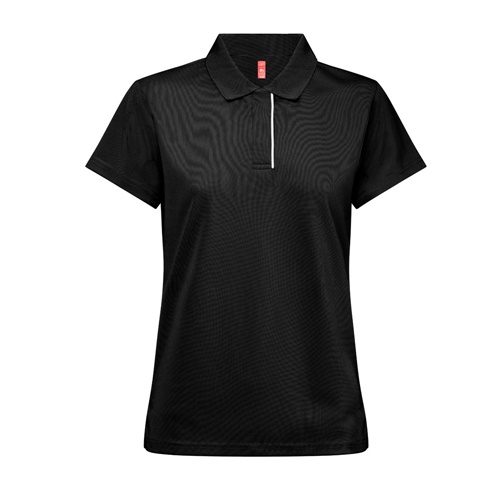 black THC DYNAMIC WOMEN. Polo técnico mujer