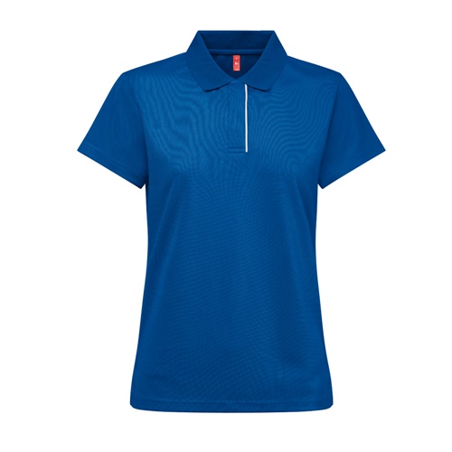 azul royal THC DYNAMIC WOMEN. Polo técnico mujer