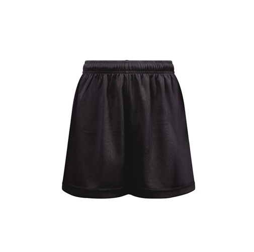 black THC MATCH KIDS. Pantalones cortos deportivos para niños