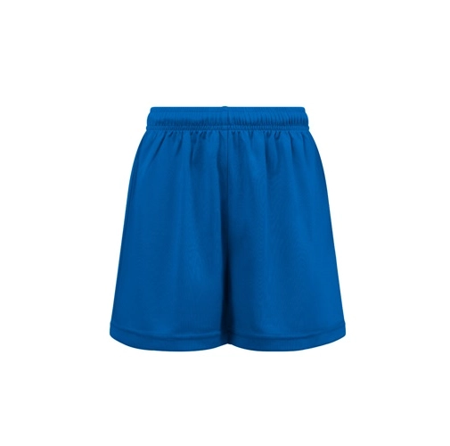 azul royal THC MATCH KIDS. Pantalones cortos deportivos para niños
