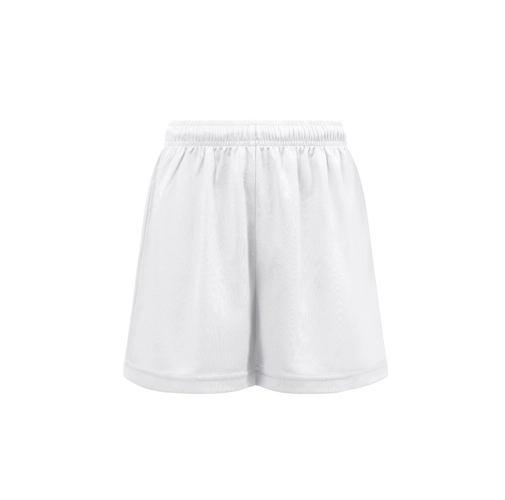 white THC MATCH WH. Pantalones cortos deportivos para adultos