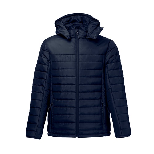 azul marino THC SHIELD. Chaqueta con capucha para hombre
