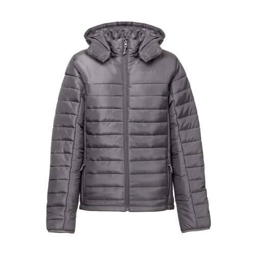 gray THC SHIELD WOMEN. Chaqueta con capucha de mujer