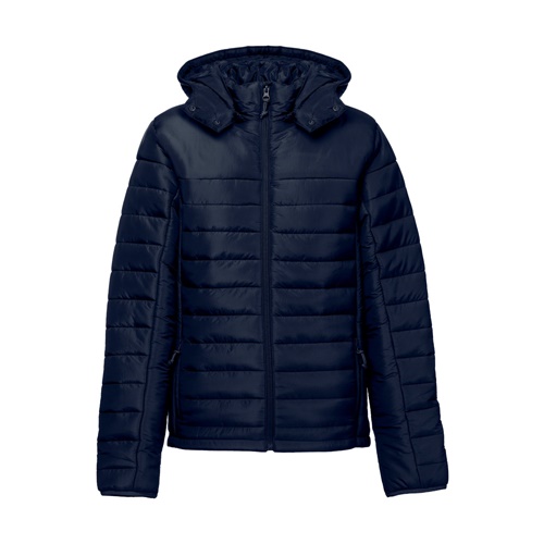 azul marino THC SHIELD WOMEN. Chaqueta con capucha de mujer