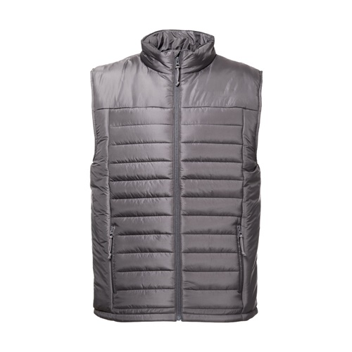 gray THC CLOUD. Chaleco acolchado (unisex)