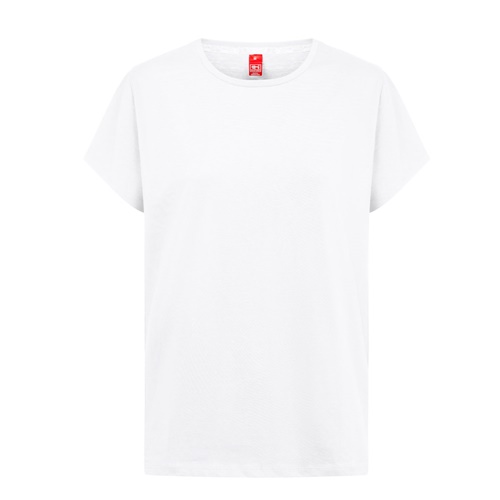 white THC SOFIA REGULAR WH. Camiseta de corte regular para mujer