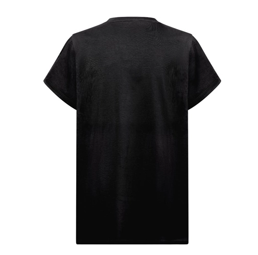 black THC SOFIA REGULAR. Camiseta de corte regular para mujer