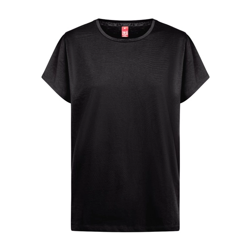 black THC SOFIA REGULAR. Camiseta de corte regular para mujer