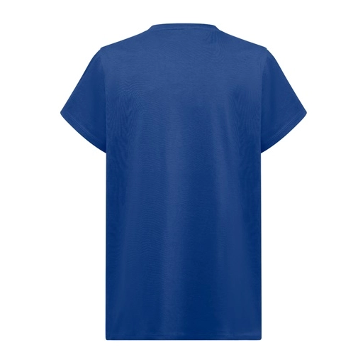 azul royal THC SOFIA REGULAR. Camiseta de corte regular para mujer