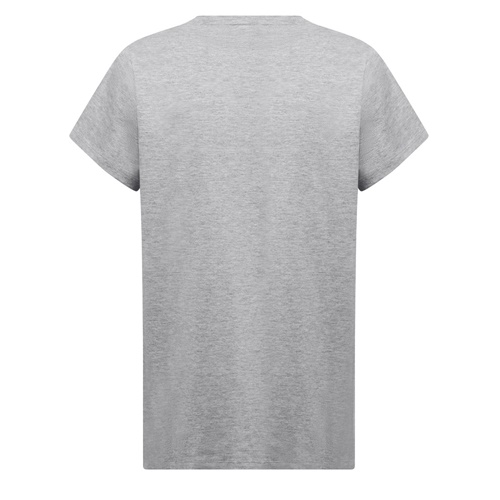 gris claro matizado THC SOFIA REGULAR. Camiseta de corte regular para mujer