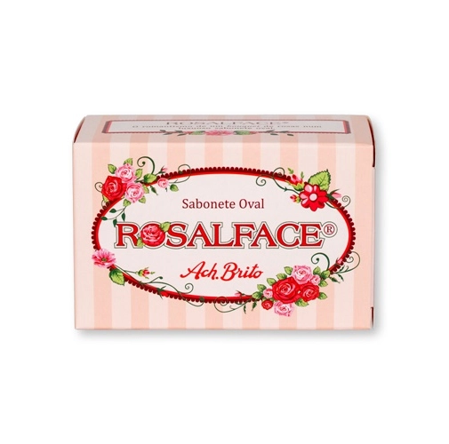 pink FLORES. Jabones de guijarros (150g)