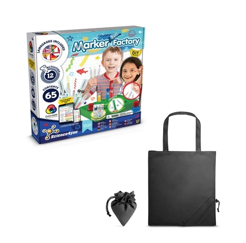 DIY Pen Factory Kit II. Kit educativo suministrado con una bolsa de regalo plegable de 190T