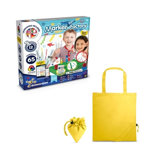 DIY Pen Factory Kit II. Kit educativo suministrado con una bolsa de regalo plegable de 190T