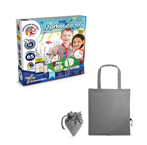DIY Pen Factory Kit II. Kit educativo suministrado con una bolsa de regalo plegable de 190T