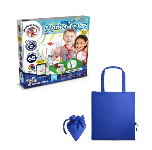 DIY Pen Factory Kit II. Kit educativo suministrado con una bolsa de regalo plegable de 190T