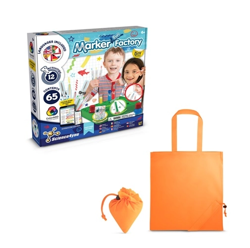 DIY Pen Factory Kit II. Kit educativo suministrado con una bolsa de regalo plegable de 190T