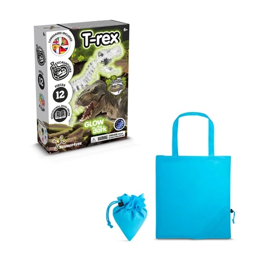 Fossil Excavation Kit V. Juego educativo suministrado con una bolsa de regalo plegable de 190T