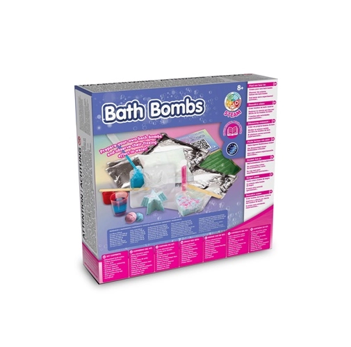 natural Bath Bombs Kit III. Juguete educativo suministrado con una bolsa de regalo de papel kraft (115 g/m²)